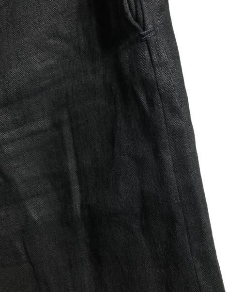 OLD JOE & Co.（オールドジョー）OLD JOE & Co. (オールドジョー) CINCH BACK WELT-POCKET TROUSER/シンチバックウェルトポケットトラウザーズ ブラック サイズ:36の古着・服飾アイテム