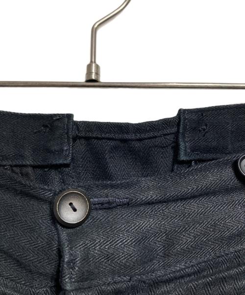 OLD JOE & Co.（オールドジョー）OLD JOE & Co. (オールドジョー) CINCH BACK WELT-POCKET TROUSER/シンチバックウェルトポケットトラウザーズ ブラック サイズ:36の古着・服飾アイテム