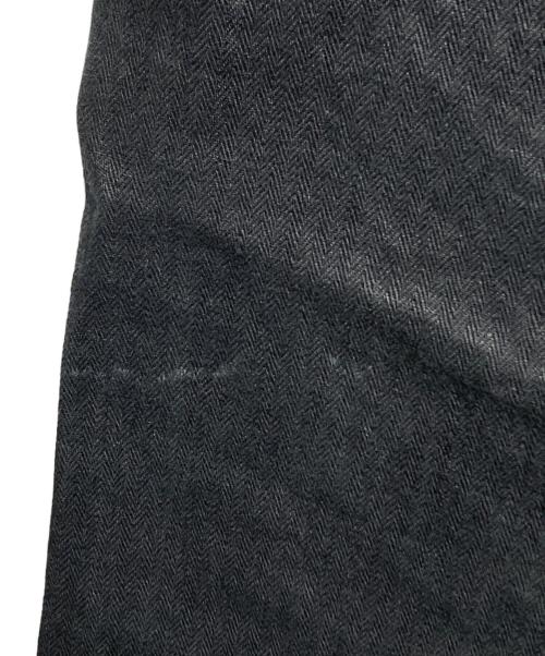 OLD JOE & Co.（オールドジョー）OLD JOE & Co. (オールドジョー) CINCH BACK WELT-POCKET TROUSER/シンチバックウェルトポケットトラウザーズ ブラック サイズ:36の古着・服飾アイテム