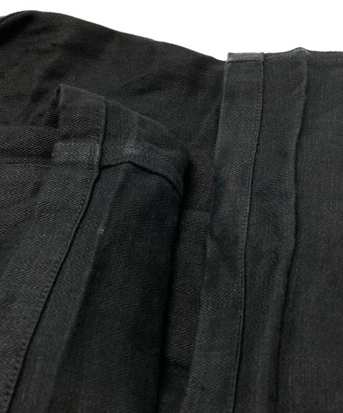 OLD JOE & Co.（オールドジョー）OLD JOE & Co. (オールドジョー) CINCH BACK WELT-POCKET TROUSER/シンチバックウェルトポケットトラウザーズ ブラック サイズ:36の古着・服飾アイテム