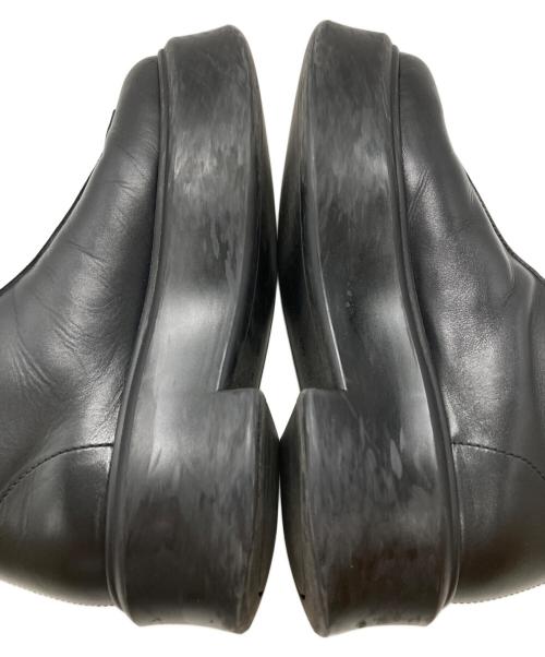 THE ROW（ザ ロウ）THE ROW (ザ ロウ) Zipped 1レザーアンクルブーツ/Leather ankle boots ブラック サイズ:37の古着・服飾アイテム