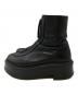 THE ROW (ザ ロウ) Zipped 1レザーアンクルブーツ/Leather ankle boots ブラック サイズ:37：80000円