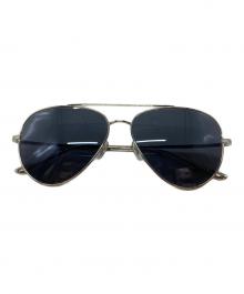 OLIVER PEOPLES×THE ROW（オリバーピープルズ×ザ ロウ）の古着「ティアドロップサングラス/Teardrop sunglasses」｜シルバー