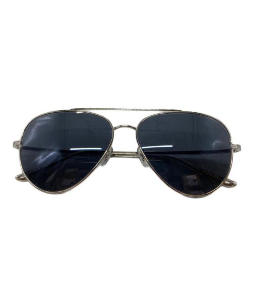 OLIVER PEOPLES（オリバーピープルズ）OLIVER PEOPLES (オリバーピープルズ) THE ROW (ザ ロウ) ティアドロップサングラス/Teardrop sunglasses シルバー サイズ:56口14の古着・服飾アイテム