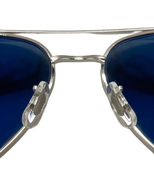 OLIVER PEOPLES（オリバーピープルズ）OLIVER PEOPLES (オリバーピープルズ) THE ROW (ザ ロウ) ティアドロップサングラス/Teardrop sunglasses シルバー サイズ:56口14の古着・服飾アイテム