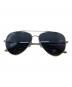 OLIVER PEOPLES（オリバーピープルズ）の古着「ティアドロップサングラス/Teardrop sunglasses」｜シルバー