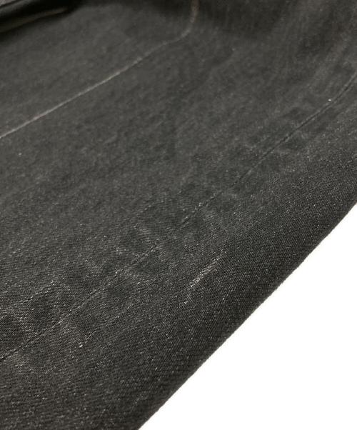 PHOTOCOPIEU（フォトコピュー）PHOTOCOPIEU (フォトコピュー) HI-WAIST DENIM PANTS NV/ハイウェストデニムパンツ ブラック サイズ:36の古着・服飾アイテム