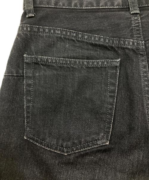 PHOTOCOPIEU（フォトコピュー）PHOTOCOPIEU (フォトコピュー) HI-WAIST DENIM PANTS NV/ハイウェストデニムパンツ ブラック サイズ:36の古着・服飾アイテム