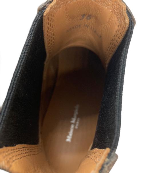 Maison Margiela 22（メゾンマルジェラ）Maison Margiela 22 (メゾンマルジェラ) Alex アンクルブーツ ブラウン サイズ:36の古着・服飾アイテム
