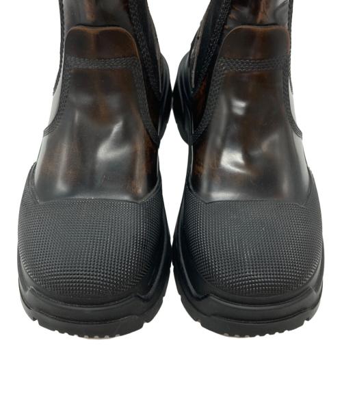 Maison Margiela 22（メゾンマルジェラ）Maison Margiela 22 (メゾンマルジェラ) Alex アンクルブーツ ブラウン サイズ:36の古着・服飾アイテム
