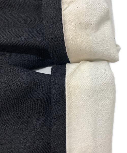 COMME des GARCONS HOMME PLUS（コムデギャルソンオムプリュス）COMME des GARCONS HOMME PLUS (コムデギャルソンオムプリュス) ダメージデザインテーラードジャケット/Distressed-design tailored jacket ブラック サイズ:Ｍの古着・服飾アイテム