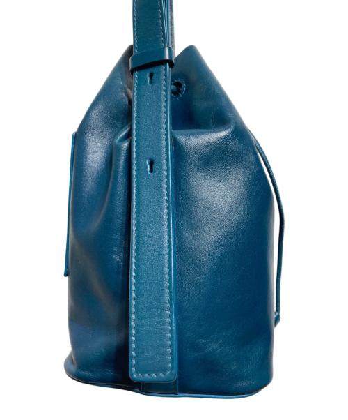 JIL SANDER（ジルサンダー）JIL SANDER (ジルサンダー) ドローストリングクロスボディーバッグ/drawstring crossbody bag ネイビーの古着・服飾アイテム
