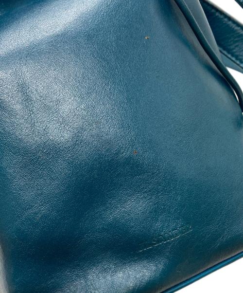 JIL SANDER（ジルサンダー）JIL SANDER (ジルサンダー) ドローストリングクロスボディーバッグ/drawstring crossbody bag ネイビーの古着・服飾アイテム