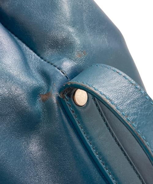 JIL SANDER（ジルサンダー）JIL SANDER (ジルサンダー) ドローストリングクロスボディーバッグ/drawstring crossbody bag ネイビーの古着・服飾アイテム