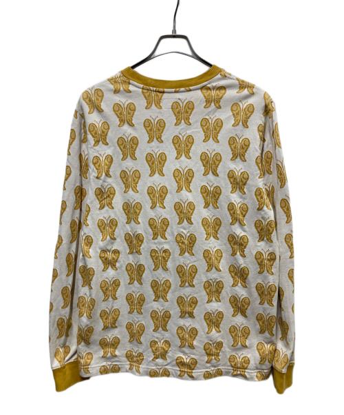 SUPREME（シュプリーム）Supreme (シュプリーム) バタフライジャガードトップ イエロー サイズ:Sの古着・服飾アイテム