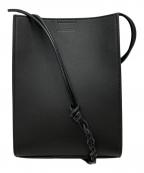 JIL SANDERジルサンダー）の古着「タングルスモールショルダーバッグ/Tangle Small Shoulder Bag」｜ブラック