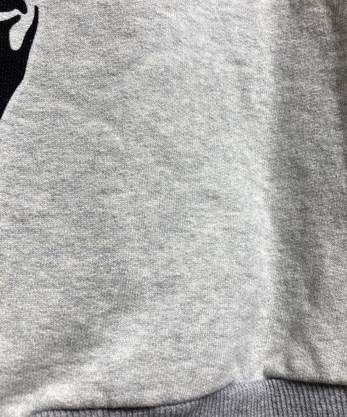 HYSTERIC BOOTLEG（ヒステリックブートレグ）HYSTERIC BOOTLEG (ヒステリックブートレグ) ZIP DESIGN HEAVY HYSTERIC HOODIE/ジップデザイン ヘビーウェイト フーディー グレー サイズ:Ｌの古着・服飾アイテム