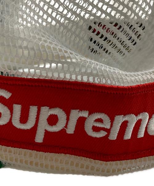 SUPREME（シュプリーム）SUPREME (シュプリーム) VANSON (バンソン) Leathers Mesh Back 5-Panel グリーンの古着・服飾アイテム