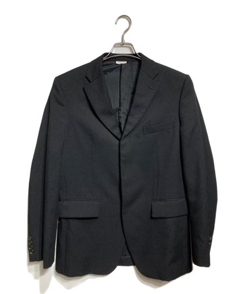 COMME des GARCONS HOMME DEUX（コムデギャルソン オム ドゥ）COMME des GARCONS HOMME DEUX (コムデギャルソン オム ドゥ) 比翼3Bジャケット/Fly front 3-button jacket ブラック サイズ:Mの古着・服飾アイテム
