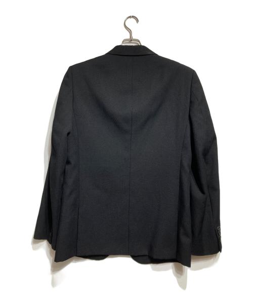 COMME des GARCONS HOMME DEUX（コムデギャルソン オム ドゥ）COMME des GARCONS HOMME DEUX (コムデギャルソン オム ドゥ) 比翼3Bジャケット/Fly front 3-button jacket ブラック サイズ:Mの古着・服飾アイテム
