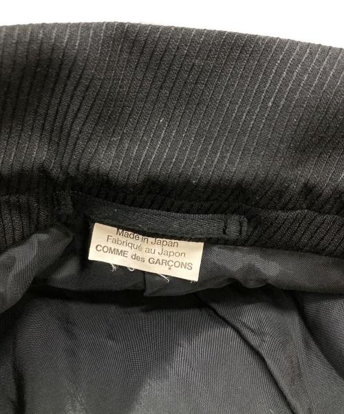COMME des GARCONS HOMME DEUX（コムデギャルソン オム ドゥ）COMME des GARCONS HOMME DEUX (コムデギャルソン オム ドゥ) 比翼3Bジャケット/Fly front 3-button jacket ブラック サイズ:Mの古着・服飾アイテム