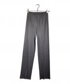 PLEATS PLEASEプリーツプリーズ）の古着「プリーツパンツ/Pleated pants」｜グレー