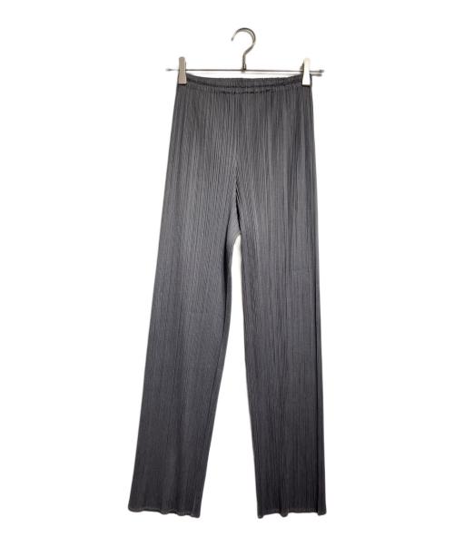 PLEATS PLEASE（プリーツプリーズ）PLEATS PLEASE (プリーツプリーズ) プリーツパンツ/Pleated pants グレー サイズ:3の古着・服飾アイテム