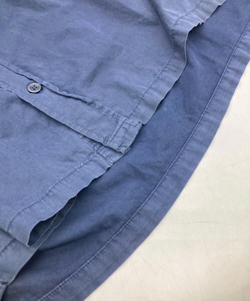 stussy（ステューシー）stussy (ステューシー) スリーブジップデザインシャツ ネイビー サイズ:Mの古着・服飾アイテム