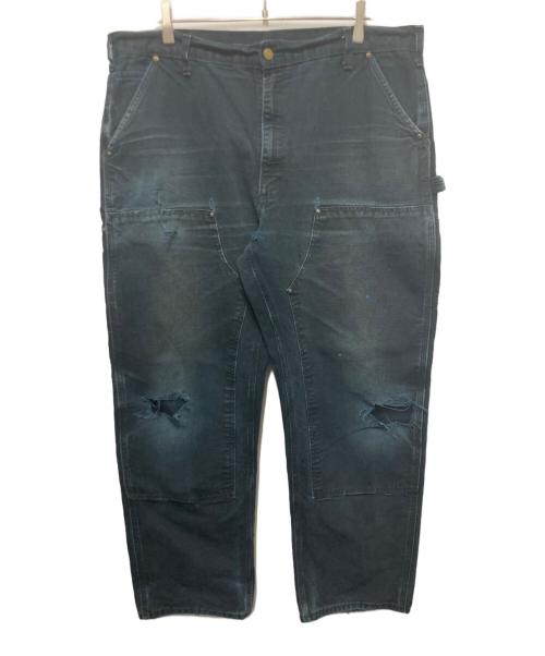 CarHartt（カーハート）CarHartt (カーハート) USA製ダブルニーダックペインターパンツ ネイビー サイズ:SIZE40の古着・服飾アイテム