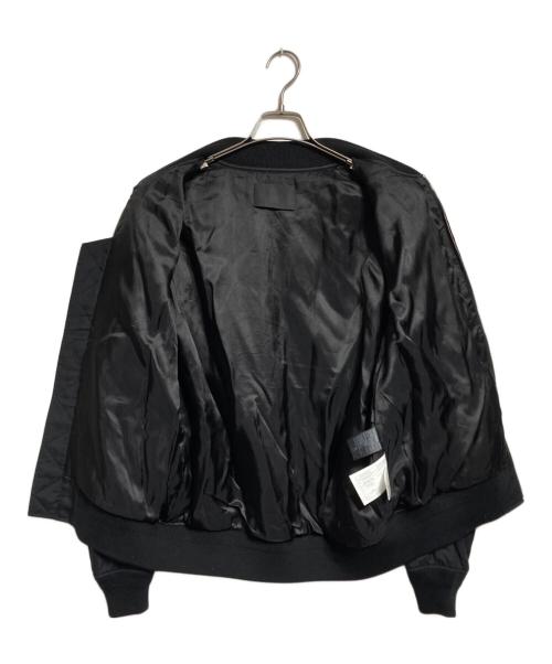 ALEXANDER WANG（アレキサンダー・ワン）ALEXANDER WANG (アレキサンダー・ワン) シルクボンバージャケット/Silk bomber jacket ブラック サイズ:44の古着・服飾アイテム