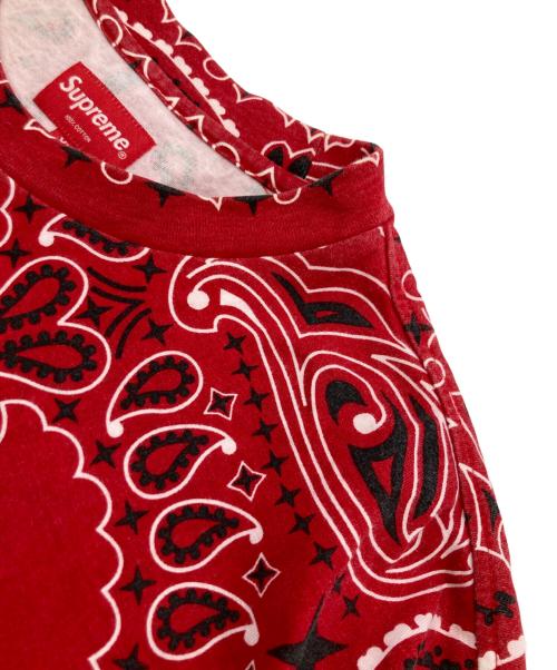 SUPREME（シュプリーム）Supreme (シュプリーム) Small Box Tee Red Bandana レッド サイズ:XLの古着・服飾アイテム
