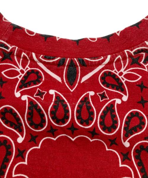 SUPREME（シュプリーム）Supreme (シュプリーム) Small Box Tee Red Bandana レッド サイズ:XLの古着・服飾アイテム