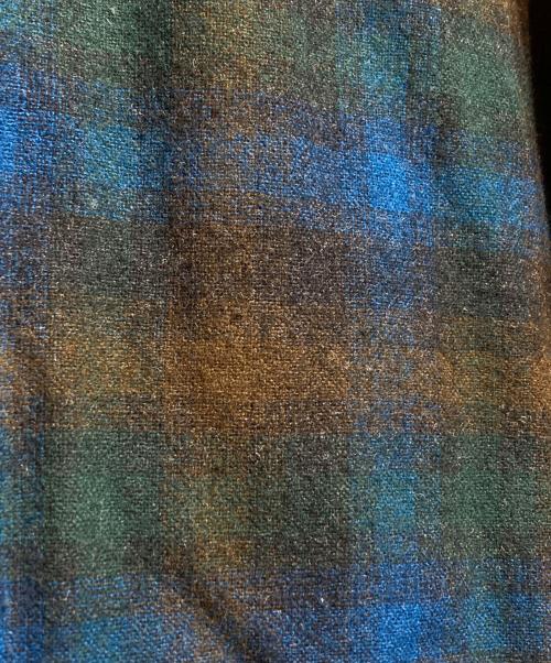 PENDLETON（ペンドルトン）PENDLETON (ペンドルトン) 60’sウールチェックシャツ/Wool Check Shirt ブルー×グリーン サイズ:Ｌの古着・服飾アイテム