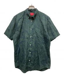 SUPREME（シュプリーム）の古着「PAISLEY S/S SHIRT」｜グリーン