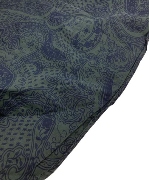 SUPREME（シュプリーム）Supreme (シュプリーム) PAISLEY S/S SHIRT グリーン サイズ:Lの古着・服飾アイテム