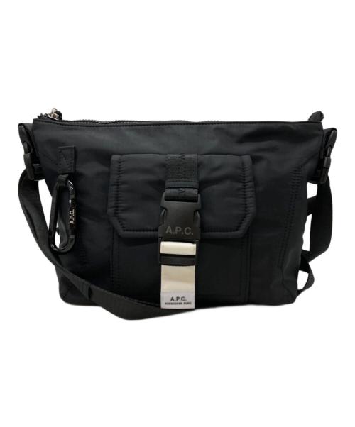 A.P.C.（アーペーセー）A.P.C. (アーペーセー) TREK ショルダーバッグ/Shoulder Bag ブラックの古着・服飾アイテム
