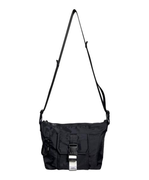 A.P.C.（アーペーセー）A.P.C. (アーペーセー) TREK ショルダーバッグ/Shoulder Bag ブラックの古着・服飾アイテム
