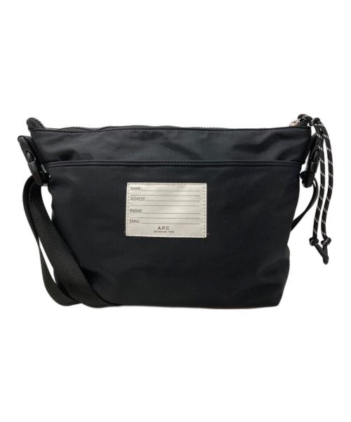 A.P.C.（アーペーセー）A.P.C. (アーペーセー) TREK ショルダーバッグ/Shoulder Bag ブラックの古着・服飾アイテム