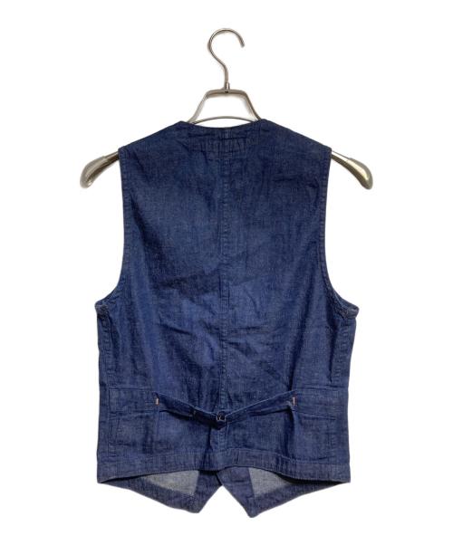 RRL（ダブルアールエル）RRL (ダブルアールエル) デニムジレ インディゴ サイズ:XSの古着・服飾アイテム