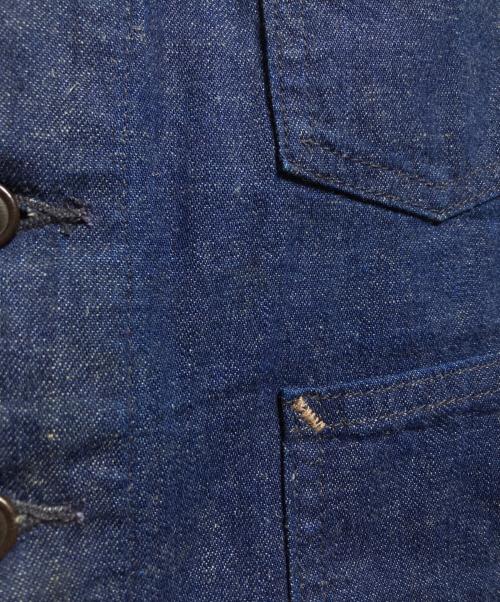 RRL（ダブルアールエル）RRL (ダブルアールエル) デニムジレ インディゴ サイズ:XSの古着・服飾アイテム