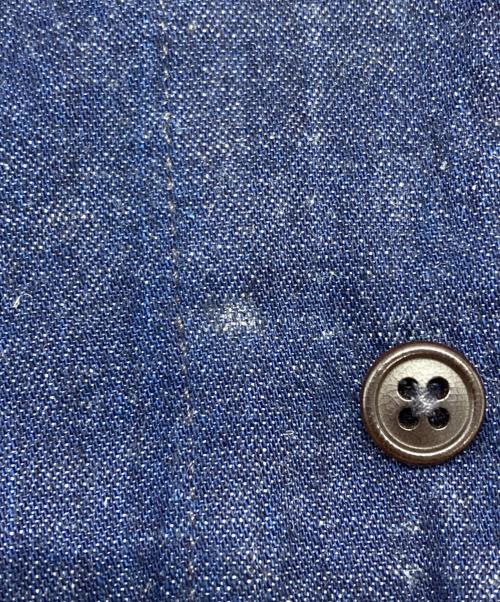 RRL（ダブルアールエル）RRL (ダブルアールエル) デニムジレ インディゴ サイズ:XSの古着・服飾アイテム