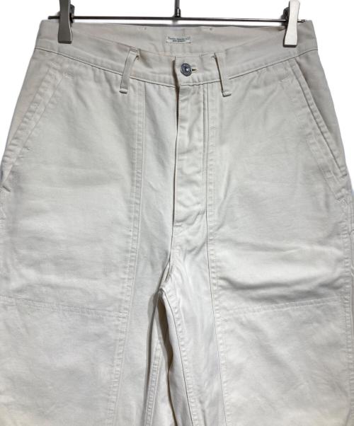 PHIGVEL（フィグベル）PHIGVEL (フィグベル) Canvas Cloth Double Knee Trousers/キャンバスクローズダブルニートラウザー ベージュ サイズ:1の古着・服飾アイテム