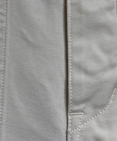 PHIGVEL（フィグベル）PHIGVEL (フィグベル) Canvas Cloth Double Knee Trousers/キャンバスクローズダブルニートラウザー ベージュ サイズ:1の古着・服飾アイテム