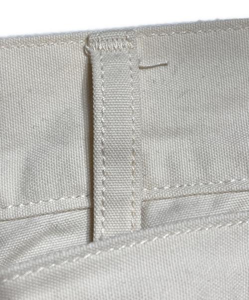PHIGVEL（フィグベル）PHIGVEL (フィグベル) Canvas Cloth Double Knee Trousers/キャンバスクローズダブルニートラウザー ベージュ サイズ:1の古着・服飾アイテム