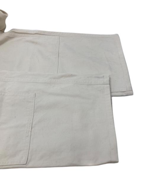 PHIGVEL（フィグベル）PHIGVEL (フィグベル) Canvas Cloth Double Knee Trousers/キャンバスクローズダブルニートラウザー ベージュ サイズ:1の古着・服飾アイテム