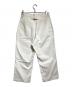 PHIGVEL (フィグベル) Canvas Cloth Double Knee Trousers/キャンバスクローズダブルニートラウザー ベージュ サイズ:1：12000円