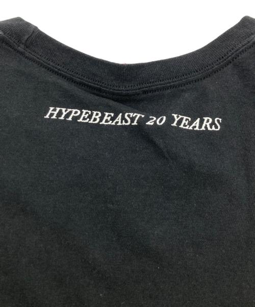 SUPREME（シュプリーム）Supreme (シュプリーム) Hypebeast (ハイプビースト) 20th Anniversary T-Shirt ブラック サイズ:Lの古着・服飾アイテム