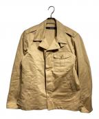 GUCCIグッチ）の古着「ミリタリージャケット/Military jacket」｜ブラウン