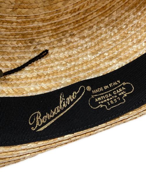 BORSALINO（ボルサリーノ）BORSALINO (ボルサリーノ) パナマハット/Panama hat ベージュの古着・服飾アイテム