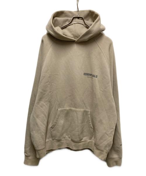 FOG ESSENTIALS（フィアオブゴッド エッセンシャル）FOG ESSENTIALS (フィアオブゴッド エッセンシャル) プルオーバーパーカー ベージュ サイズ:XLの古着・服飾アイテム